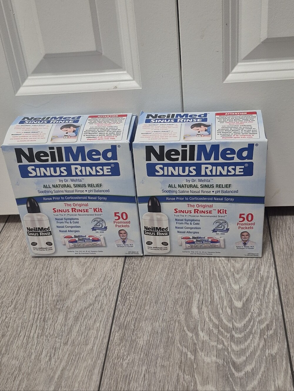 NeilMed Sinus Rinse Complete Kit 100ct Expires 2029/04